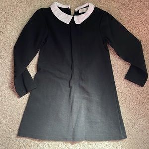 Zara Black long sleeve dress 6